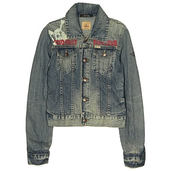 MOTLEY CRUE Denim Jacket LIMITED EDITION 26 of 250 RARE - Picture 2 of 3